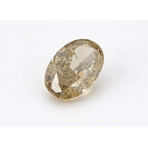 NATURAL COLORED DIAMOND 0.29 CT | CLARITY: P1 | CUT: OVAL Official appraiser's valuation: 1,587 USD (approx. 6,000 PLN gross)