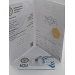 Prírodný diamant 1,94 ct, certifikát IGI