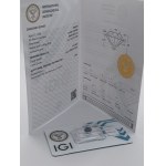 Prírodný diamant 1,94 ct, certifikát IGI