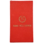 FIREFIGHTER'S CROSS FOR 40 YEARS OF SERVICE IN A BOX + RIBBON (BADEN-WÜRTTEMBERG)