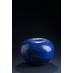 Henryk Lula, Sapphire Bucket with White Spots, 2015