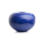 Henryk Lula, Sapphire Bucket with White Spots, 2015