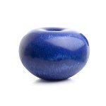 Henryk Lula, Sapphire Bucket with White Spots, 2015