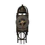 Antique Bronze Lantern Clock by Gottifredo Casati