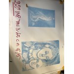 Lotto di venti autori diversi prove litografiche arte moderna