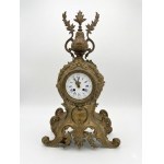 Antique Gilded Bronze Table Clock - Rococo