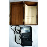Soviet SOSNA Dosimeter from the Cold War - Soviet "ANRI-01 SOSNA" Dosimeter-Radiometer A fascinating example of Soviet "survival" technology, the SOSNA dosimeter is a unique piece of contemporary history. Preserved in its box