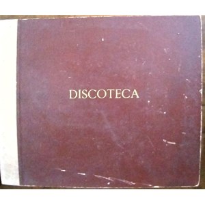 A vintage publication in Italian titled DISCOTECA