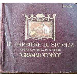 Gioachino Rossini, *The Barber of Seville*, Complete Opera Collection: 17 78-RPM Gramophone Records