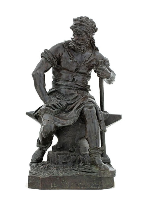 Charles Auguste Lebourg (1829-1906), Le travail, 1881