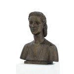 Nathan Rapoport (1911-1987) (Rapaport, Rappaport), Popiersie kobiety, lata 40.-50. XX w.