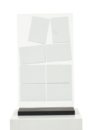 Henryk Stażewski (1894-1988), Kompozycja przestrzenna - Relief wolnostojący biały, 1961