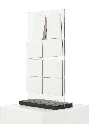 Henryk Stażewski (1894-1988), Kompozycja przestrzenna - Relief wolnostojący biały, 1961