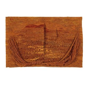 Magdalena Abakanowicz (1930-2017), *Le désert orange*, 1984
