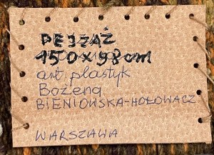 Bożena BIENIOWSKA-HOŁOWACZ, Gobelin 