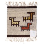 designed by Aleksandra MICHALAK LEWIŃSKA (b. 1927), "Sheep" Kilim
