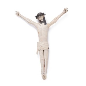 A statue of Christ on the cross