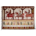 Designed by Piotr GRABOWSKI, "Knight" Kilim, Opole Cooperative for Folk and Artistic Handicrafts