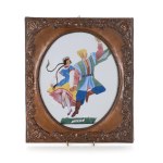 Handcrafted copper frame