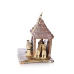 Elżbieta KLIMCZAK (1957–2025), Nativity Scene, 1950s/1960s