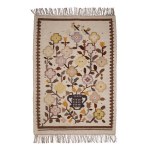 Kilim with a floral bouquet motif, Cepelia