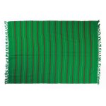 A bedspread made of Sieradz striped fabric, "Ziemia Piotrkowska" Cooperative in Wolborz