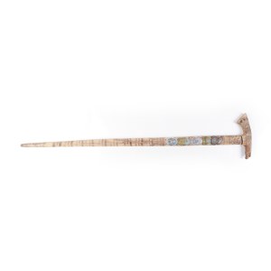 Highlander axe with badges