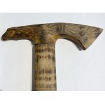 Highlander axe with badges