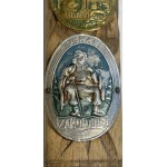 Highlander axe with badges