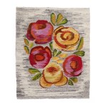 Designed by Teresa ZYDROŃ (1926–2012), "Country Roses" Kilim