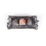 Silver brooch