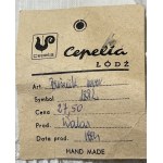 Hand-embroidered table runner, Cepelia, 1984