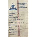 Linen tablecloth, "Żyrardów" Linen Industry Plant