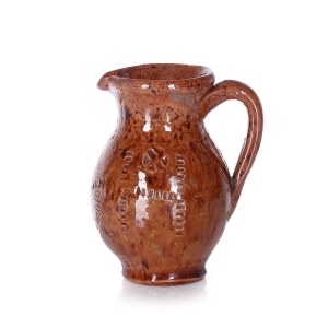 A small jug decorated using the stamping technique