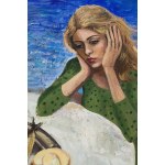 Katarzyna Karpowicz (nata nel 1985 a Cracovia), Ragazza con natura morta, 2016