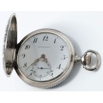 POCKET WATCH WITH A DEDICATION TO PONOMARIEV, A BOLSHEVIK COMMANDER OF A CAVALRY DIVISION, Switzerland, Tavannes, Huguenin Frères, ca. 1910