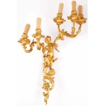 WALL SCONCE WITH A PUTTO, France, 19th century