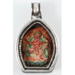 BUDDHIST AMULET, Tibet, second half of the 20th century