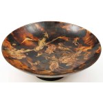 BOWL WITH HERONS, Japan, Meiji period, ca. 1900