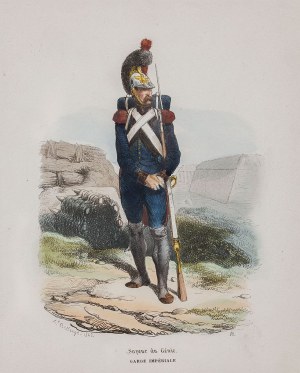 Joseph Louis Hippolyte BELLANGÉ, SAPER KORPUSU INŻYNIERYJNEGO GWARDII CESARSKIEJ