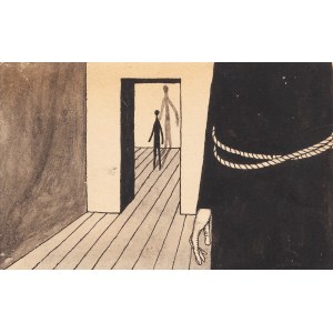 Edward Krasiński (1925, Lutsk, Volhynia – 2004, Warsaw), Untitled, 1950s