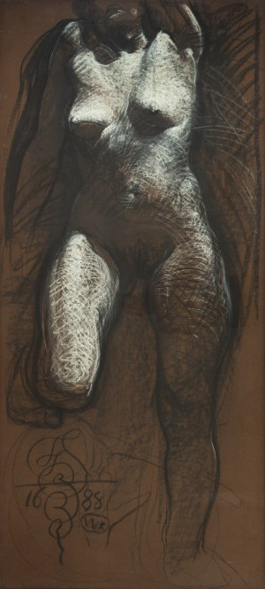 Franciszek Starowieyski (1930 Bratkówka k. Krosna - 2009 Warszawa), Akt, 1988