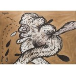Pinchas Burstein \ Maryan (1927 Nowy Sącz - 1977 Nowy Jork), Bez tytułu, 1970