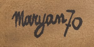 Pinchas Burstein \ Maryan (1927 Nowy Sącz - 1977 Nowy Jork), Bez tytułu, 1970