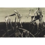 Alfred Lenica (1899 Pabianice - 1977 Warszawa), Pejzaż fantastyczny