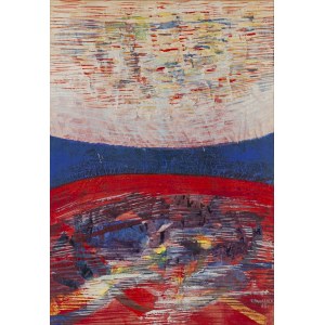 Teresa Panasiuk (1938, Varsovie - 2021), Composition, 1975