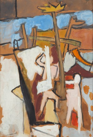 Marek Włodarski (wł. Henryk Streng) (1903 Lwów - 1960 Warszawa), Bez tytułu, około 1950-1960