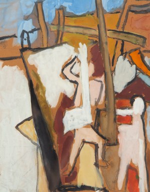Marek Włodarski (wł. Henryk Streng) (1903 Lwów - 1960 Warszawa), Bez tytułu, około 1950-1960