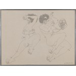Jan Dobkowski (b. 1942, Łomża), Figural Composition, 2003