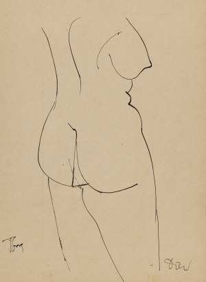 Tadeusz Kulisiewicz (1899 Kalisz - 1988 Warszawa), Akt